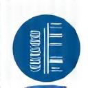 A stylized icon showing airflow and temperature symbols, representing HVAC.